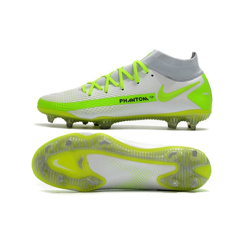 Nike Phantom Generative Texture Elite DF FG Bílý Zlato